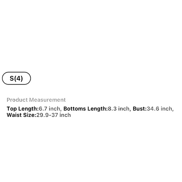 Triangle Chain Link Cheeky Minimalist Bikini - Picture 8 of 10